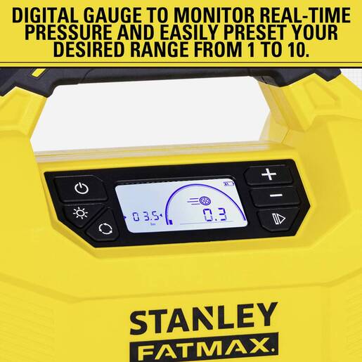 Stanley 3 u 1 kompresor/puhalo/usisivač sa baterijom i punjačem SXVI02001-A