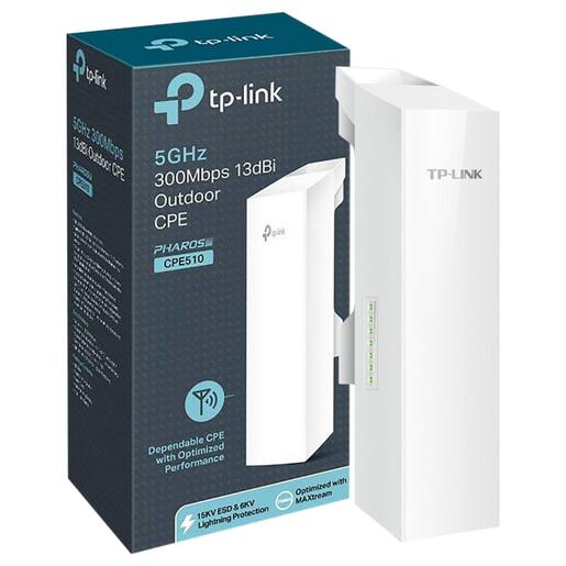 TP-LINK Wireless N Access Point, 300Mbps, 13dBi, 5GHz - CPE510