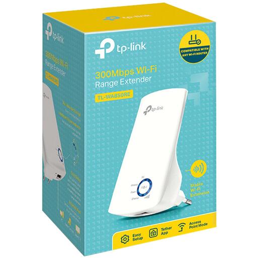 TP-LINK Wireless-N Extender-Access Point, 300Mbps, 2,4GHz - TL-WA850RE