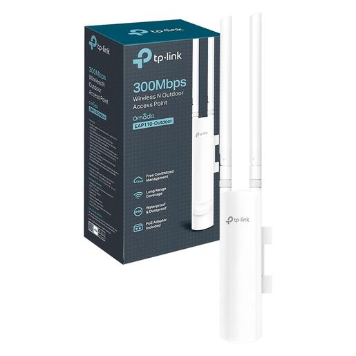 TP-LINK Wireless N Access Point, 300Mbps, 2.4GHz, IP65 - EAP110-Outdoor