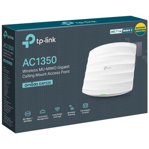 TP-LINK Wireless MU-MIMO Access Point, Dual Band, do 1317Mbps - EAP225