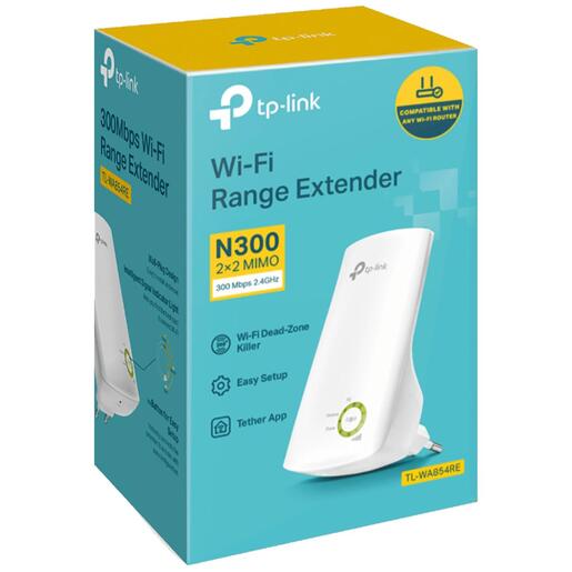 TP-LINK Wireless-N Extender-Access Point, 300Mbps, 2,4GHz - TL-WA854RE