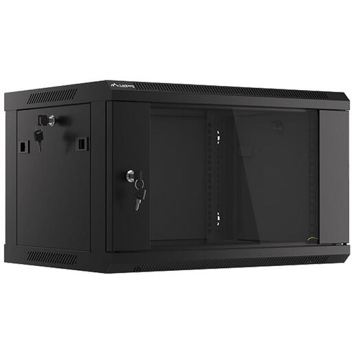 Lanberg Rack Ormar, 600 / 368 / 450 mm - RACK CABINET 6U, 19", Black
