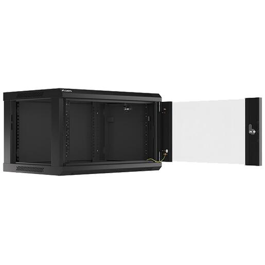 Lanberg Rack Ormar, 600 / 368 / 450 mm - RACK CABINET 6U, 19", Black