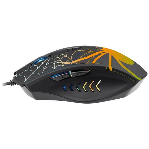 Tracer Miš optički, gaming, 1600 dpi, RGB, USB - GAMEZONE Black Widow RGB