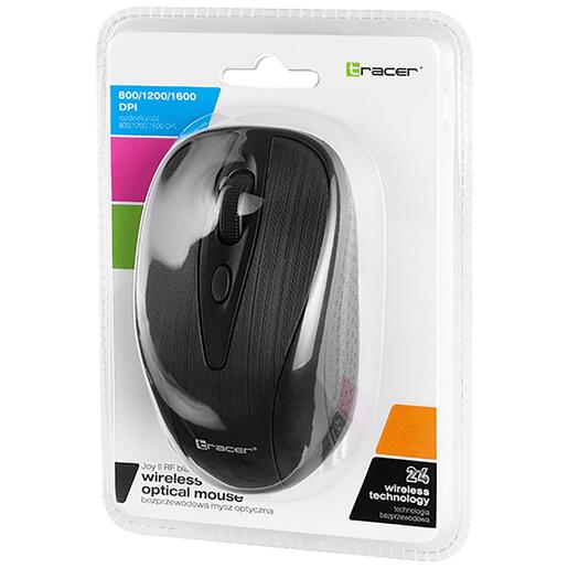 Tracer Miš bežični, 1600 dpi, 2.4 GHz, USB nano, Plug&Play - MOUSE JOY II RF NANO USB