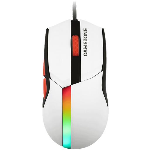 Tracer Miš optički, gaming, RGB, 12000 dpi, USB - GAMEZONE COOL White