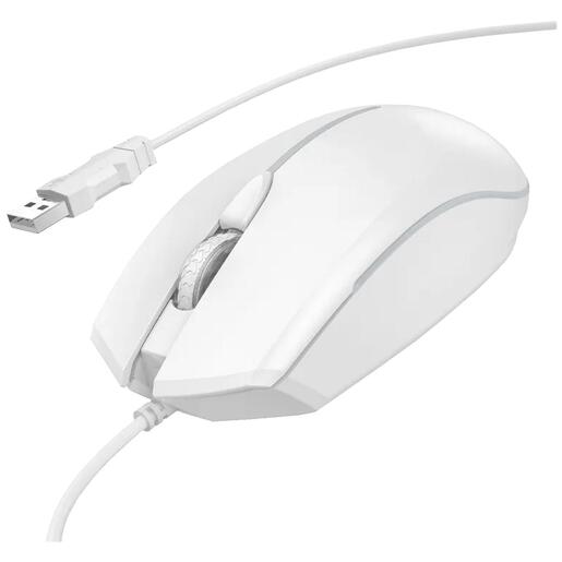 hoco. Miš optički, gaming, 2400 dpi, USB - GM37 Wonderful White