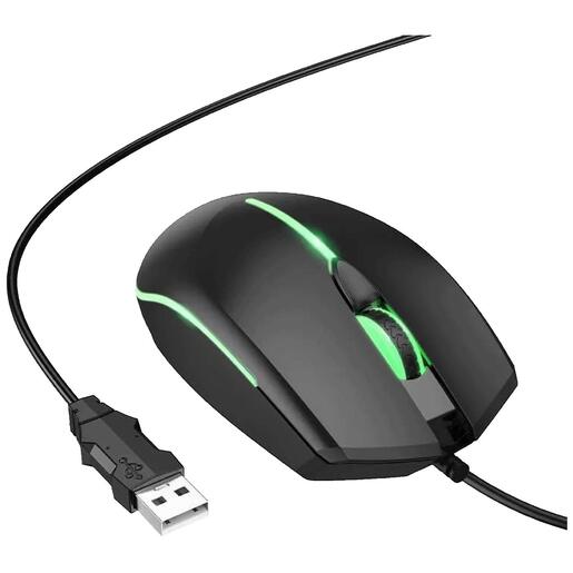 hoco. Miš optički, gaming, 2400 dpi, USB - GM37 Wonderful Black