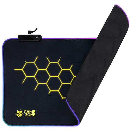 Tracer Podloga za miš, RGB, 80 x 30 cm - GAMEZONE Hexy1