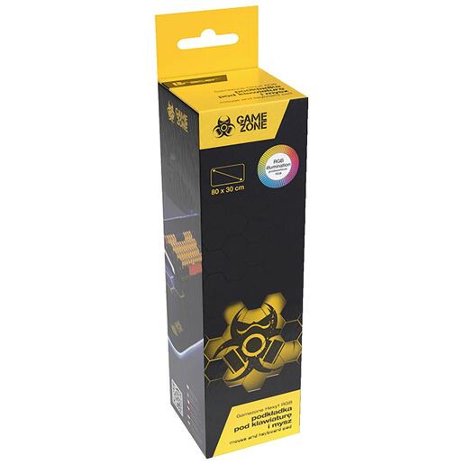 Tracer Podloga za miš, RGB, 80 x 30 cm - GAMEZONE Hexy1