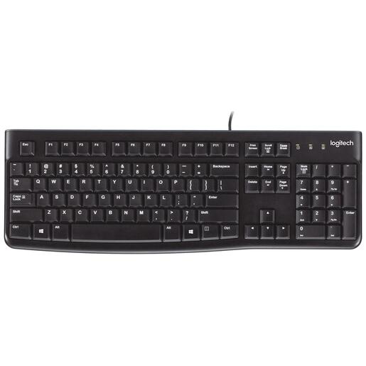 Logitech Tipkovnica, USB, International layout - K120