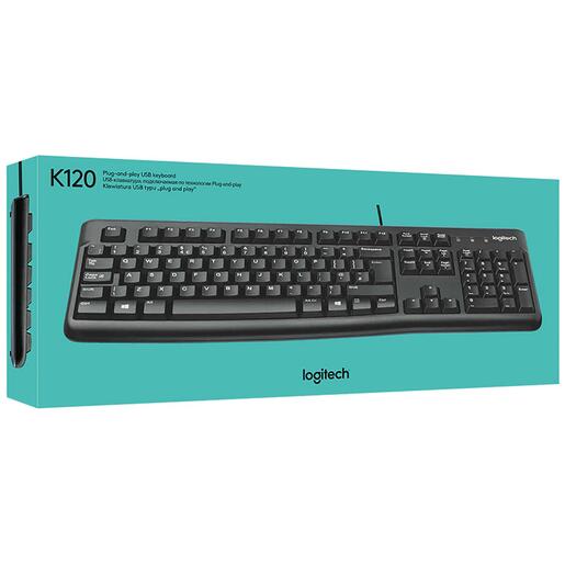 Logitech Tipkovnica, USB, International layout - K120