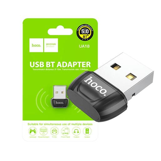 hoco. Adapter USB to Bluetooth v5.0, UA18 - UA18