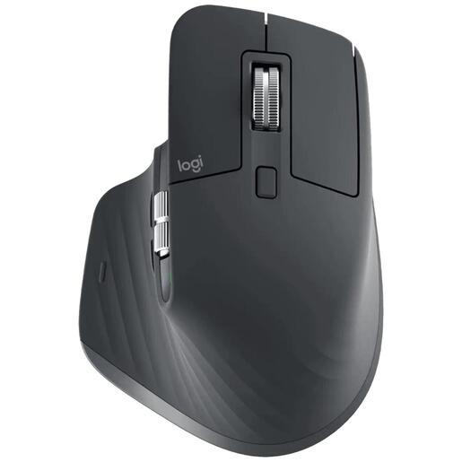 Logitech Miš bežični, Bluetooth, 7 tipki, 1000 dpi - MX Master 3s Graphite