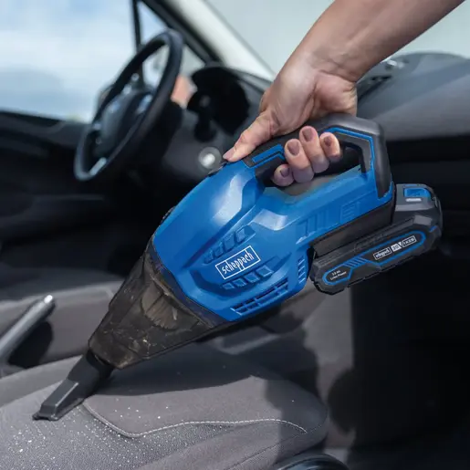 Scheppach aku štapni usisivač IXES C-HVC150-X – SET S 1x2Ah