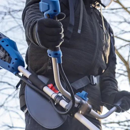 Scheppach aku trimer za travu Brushless BC-BCH380/40-X – SET L2 2x4Ah