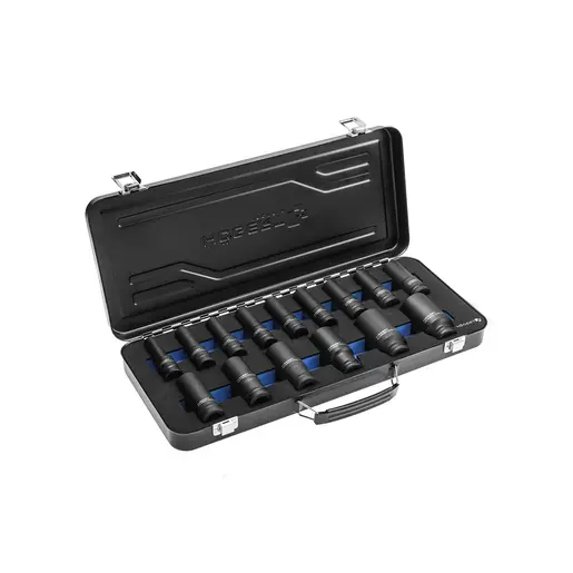 HOEGERT 15-dijelni set dugih udarnih nasadnih ključeva 1/2 10-32 HT4R049