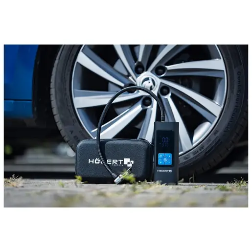 HOEGERT 3-u-1 aku kompresor powerbank svjetiljka HT8G626