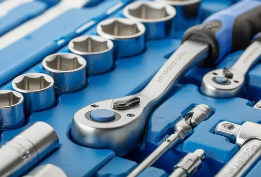 HOEGERT 85-dijelni set alata 1/4″ i 1/2″ HT1R425