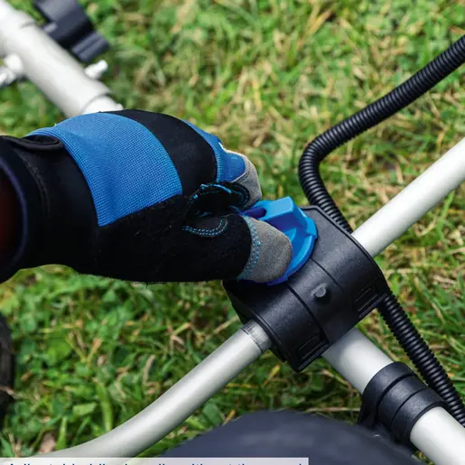 Scheppach aku trimer za travu Brushless IXES BC-BCH330/20-X – SET L 1x4Ah