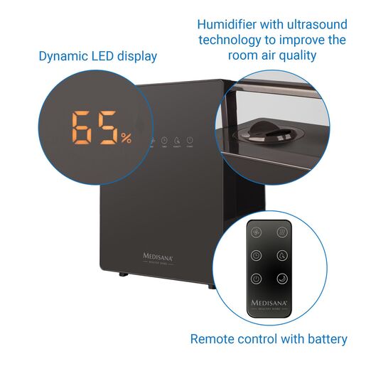 MEDISANA ovlaživač zraka s higrometrom AH675