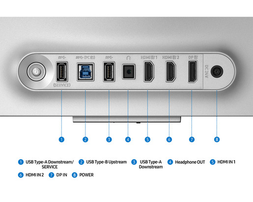SAMSUNG monitor Odyssey G81SF gaming, 32, 4K, OLED, 250 cd/m2, AMD FreeSync Premium Pro, HDR400, HDMI, DP, 240Hz, 0.03ms