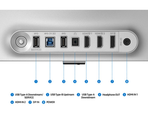 SAMSUNG Odyssey monitor G81SF gaming, 27, 4K, OLED, 250 cd/m2, AMD FreeSync Premium Pro, HDR400, 240Hz, 0.03ms