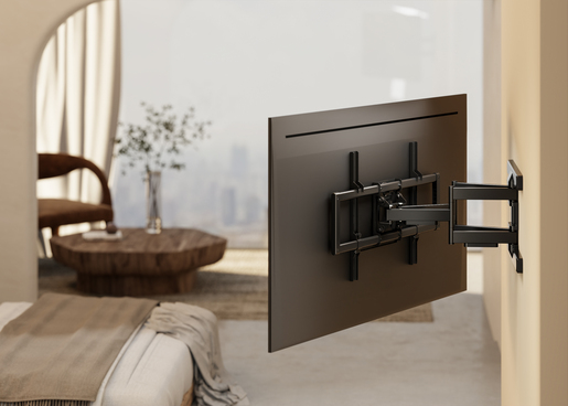 DOMOTEC zidni nosač LPA81-466, zglobni (full motion), VESA 600x400, do 60 kg