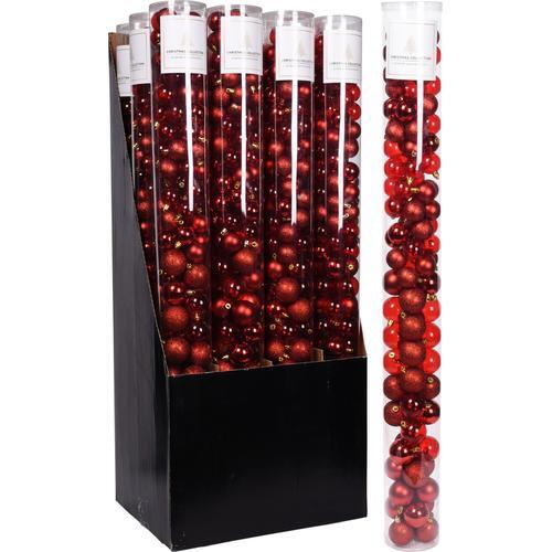 Koopman novogodišnje kugle set 100/1 crvena