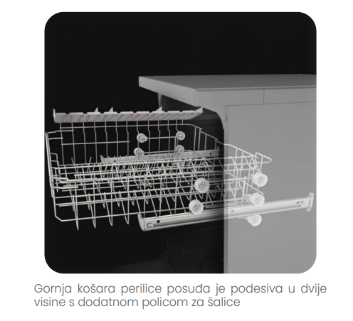 VIVAX HOME perilica posuđa DW-45942B S