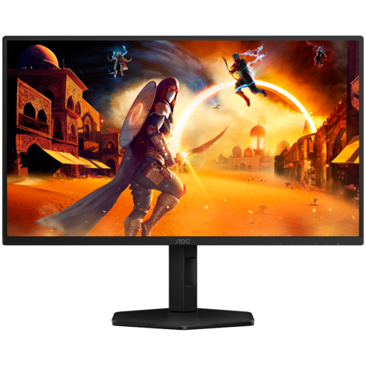 AOC monitor 25G4SXU gaming, 25, FullHD, IPS, 400 cd/m2, Adaptive Sync, HDR400, HDMI, DP, 310Hz, 0.3ms