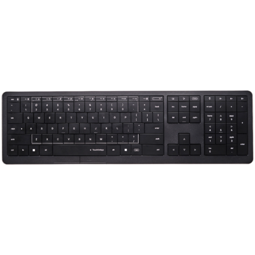 CLEVETURA CLVX 1 Touch-On-Keys AI bežična tastatura, ANSI US Windows Layout, Scissor Switches, Aluminum Chassis, Interactive RGB, Windows/Linux/MacOS support