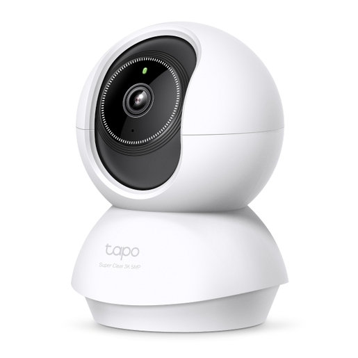 TP-LINK Tapo C230 Pan/Tilt AI Home Security Wi-Fi Camera, 3K 5MP (2880x1620), 2.4 GHz, Horizontal 360