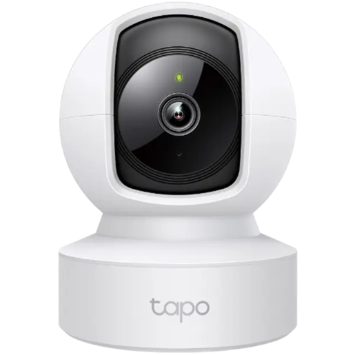 TP-LINK Tapo C212 Pan/Tilt Home Security Wi-Fi Camera, 2K (2304x1296), 2.4 GHz, Horizontal 360º