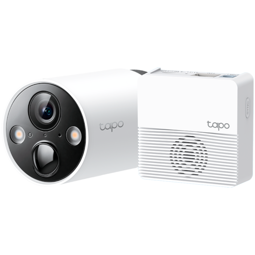 TP-LINK Tapo C420S1 Smart Wire-Free Security Camera, 1 Camera System,1xTapo C420, 1xTapo H200