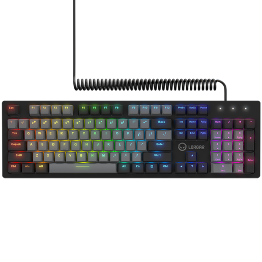 LORGAR tastatura Azar 514, ,gaming mehanička, RGB backlight, crna, EN layout