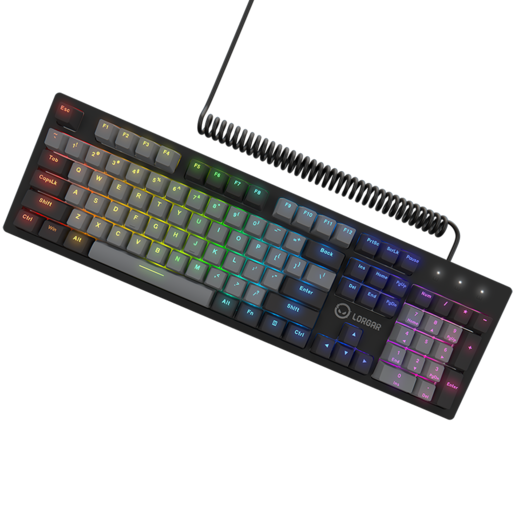 LORGAR tastatura Azar 514, ,gaming mehanička, RGB backlight, crna, EN layout