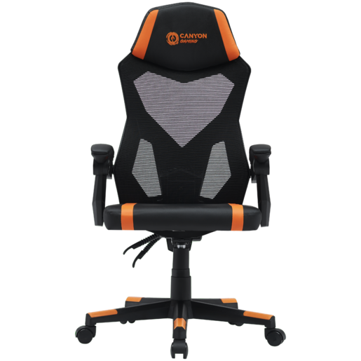 CANYON gaming stolica Flow MCH01 Mesh Black Orange