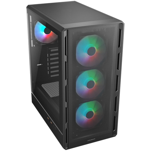 COUGAR kućište AIRFACE PURE RGB PC Case, Mid Tower, Black