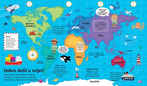 Želim znati – Moj prvi atlas svijeta u slikama