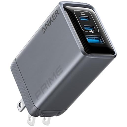 Anker Prime punjač (100W, 3 porta, GaNPrim) srebrni