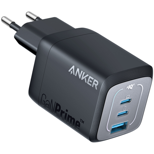 Anker Prime 67W GaN zidni punjač (3 porta) crni