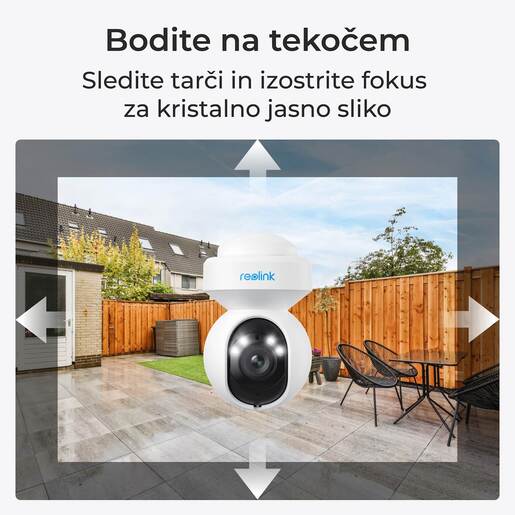 REOLINK Ip Kamera E serija E560P 4K, 8MP PTZ, 3x zoom, POE