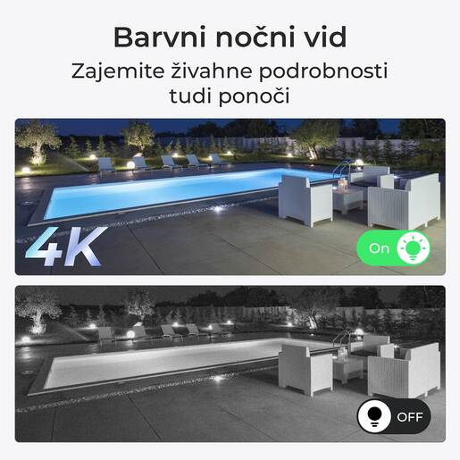 REOLINK Ip Kamera E serija E560P 4K, 8MP PTZ, 3x zoom, POE