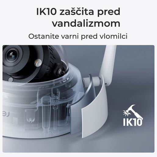 REOLINK IP Kamera  W437 4K, Wi-Fi 6, IK10, 5x zoom