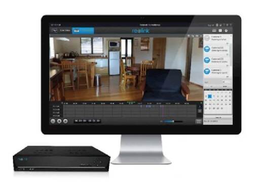 REOLINK NVR snimac NVS16 16MP, 16 kanalni POE, 4TB HDD, 24/7 snimanje