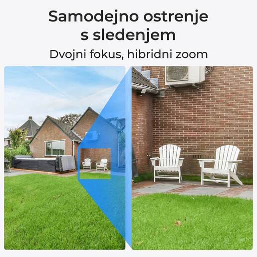 REOLINK IP Kamera Trackmix Serija P760 4K, Dvojna leca, POE