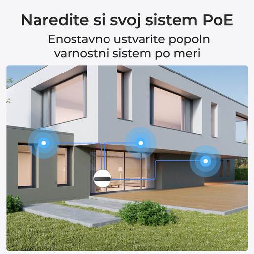 REOLINK IP Kamera Trackmix Serija P760 4K, Dvojna leca, POE