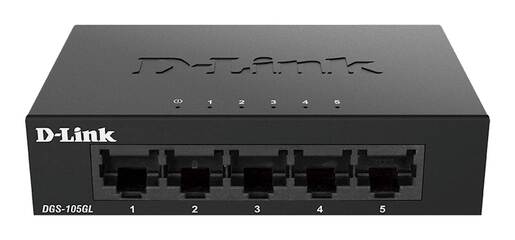 D-LINK switch 5-Port Gigabit Ethernet DGS-105GL